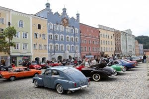 Oldtimertreffen am Stadtplatz Burghausen